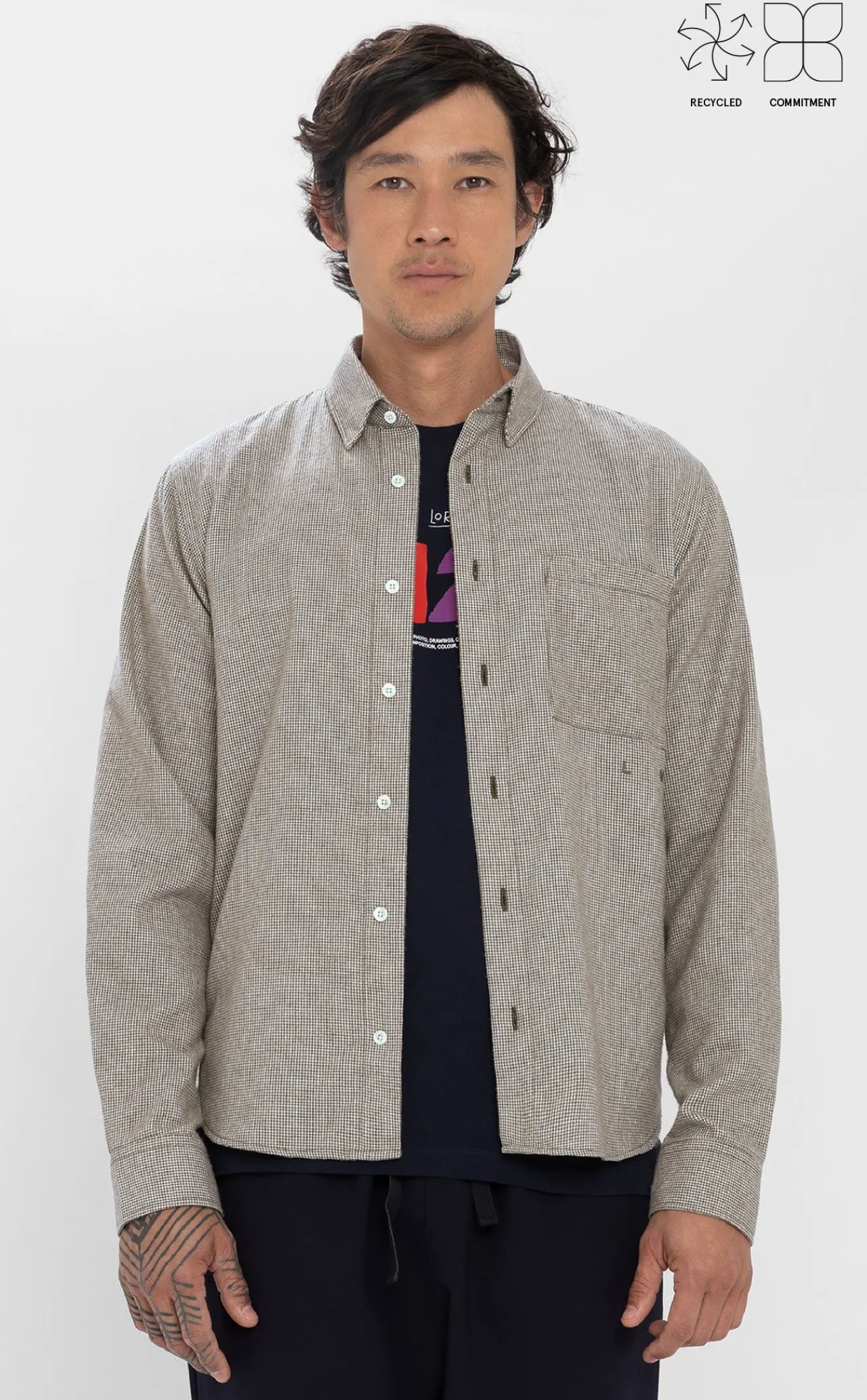 Loreak Mendian CAMISA OTSO-Hombre Camisas