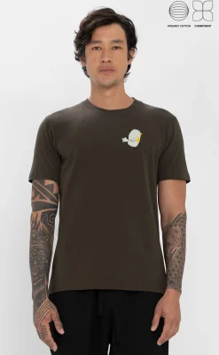 Loreak Mendian CAMISETA BIRD CLUB-Hombre Camisetas