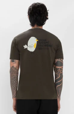 Loreak Mendian CAMISETA BIRD CLUB-Hombre Camisetas