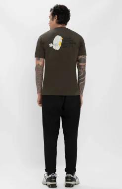Loreak Mendian CAMISETA BIRD CLUB-Hombre Camisetas