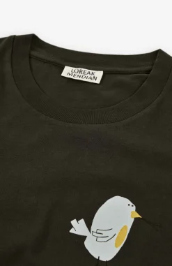 Loreak Mendian CAMISETA BIRD CLUB-Hombre Camisetas