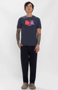 Loreak Mendian CAMISETA BLOQUE-Hombre Camisetas