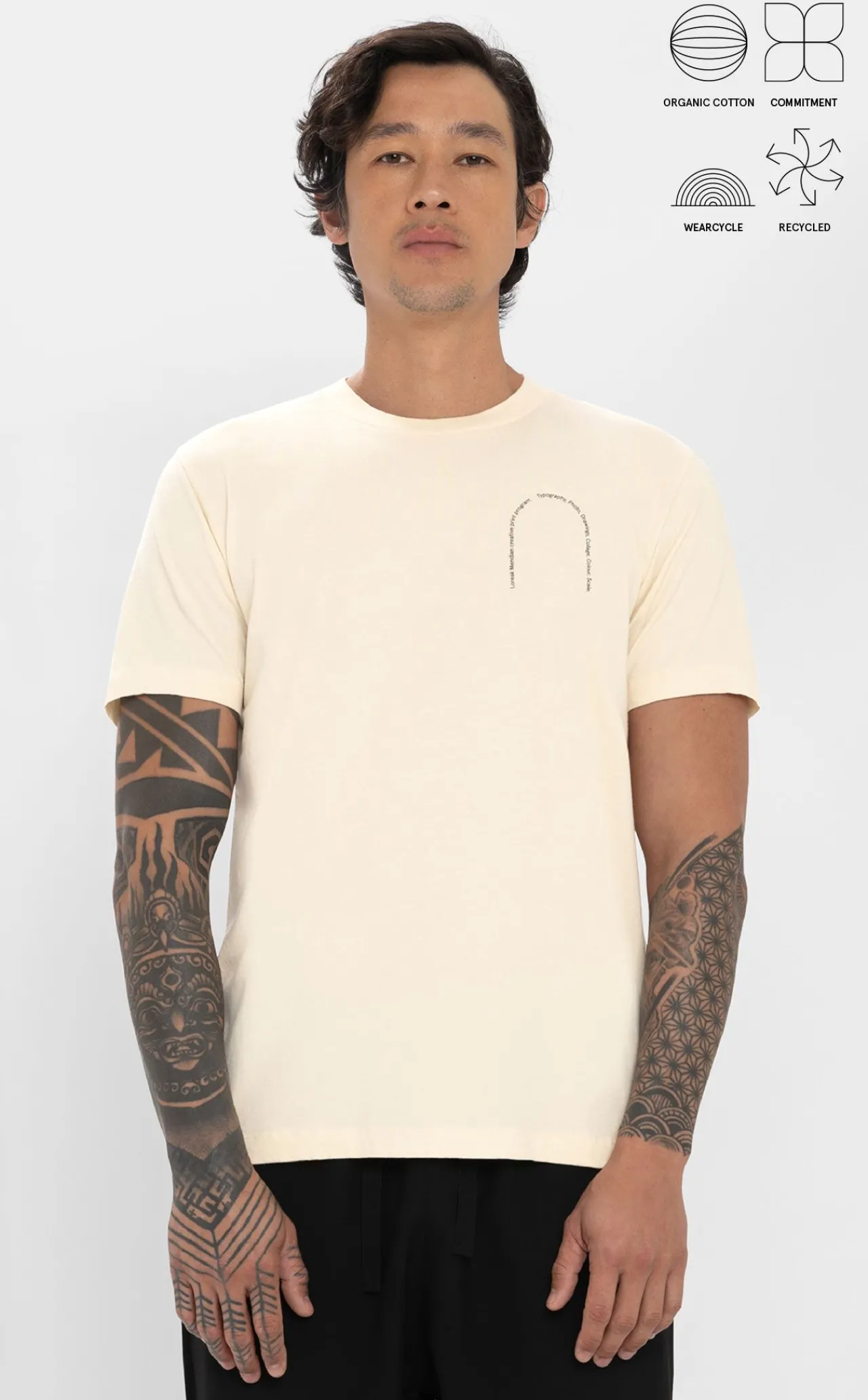 Loreak Mendian CAMISETA DUCHAMP-Hombre Camisetas