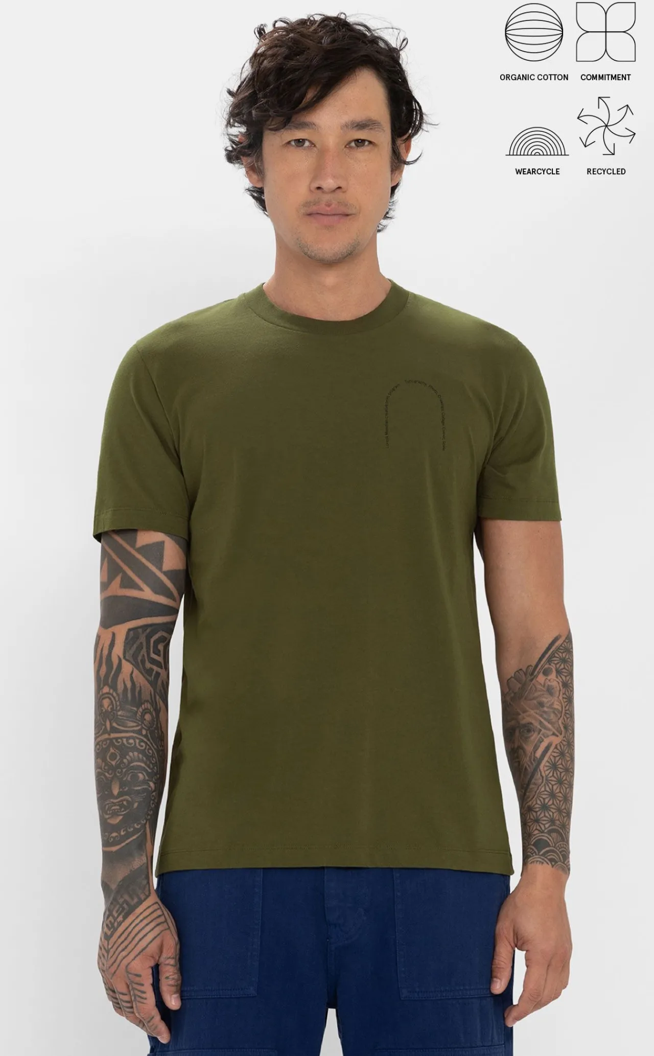 Loreak Mendian CAMISETA DUCHAMP-Hombre Camisetas