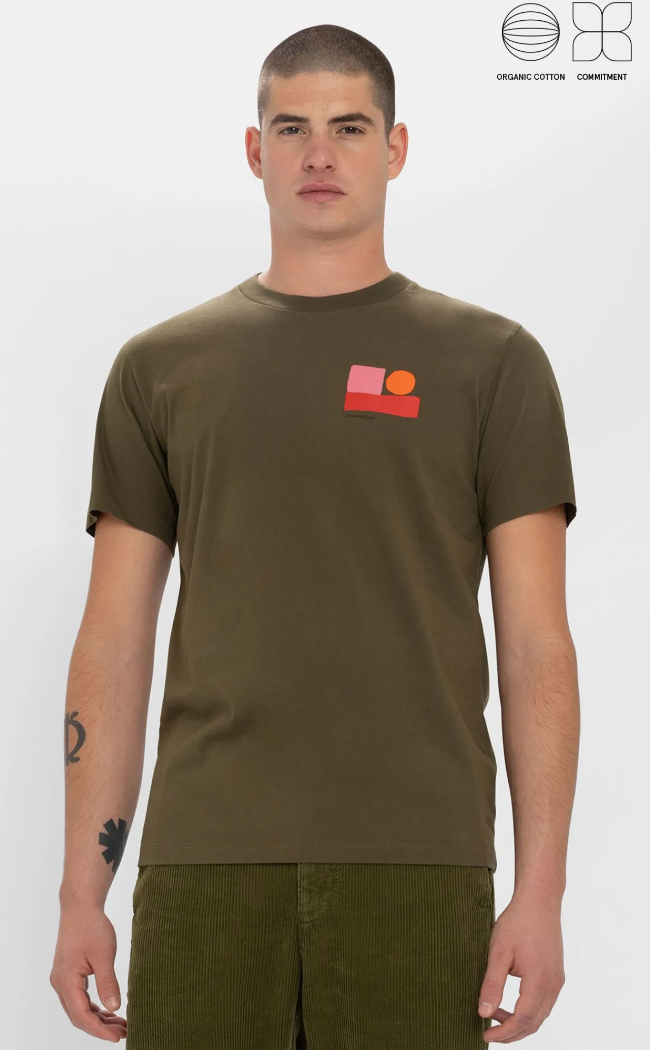 Loreak Mendian CAMISETA ENELZAPATO-Hombre Camisetas