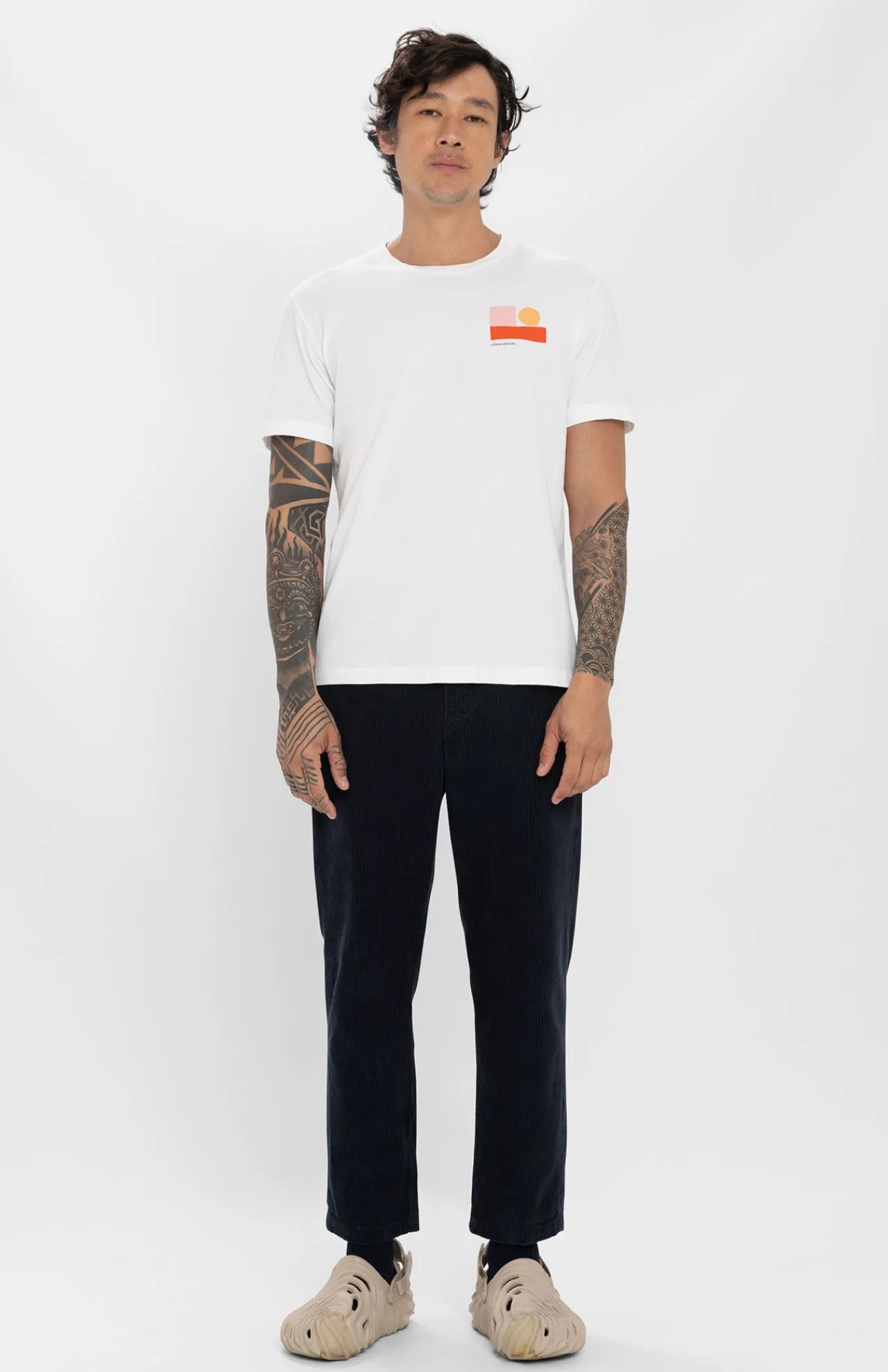 Loreak Mendian CAMISETA ENELZAPATO-Hombre Camisetas