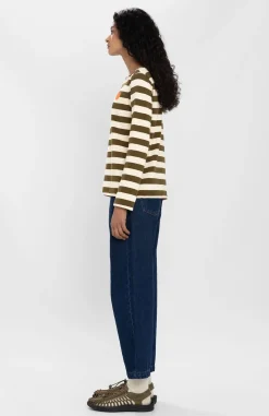 Loreak Mendian CAMISETA STRIPED DOT W-Mujer Camisetas