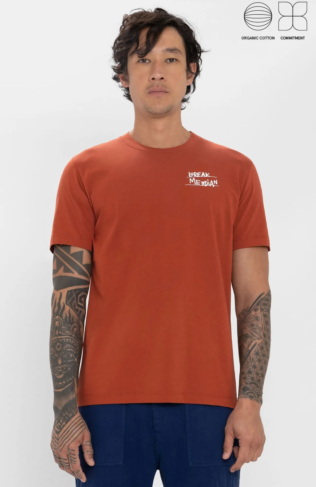 Loreak Mendian CAMISETA TAGLINE-Hombre Camisetas