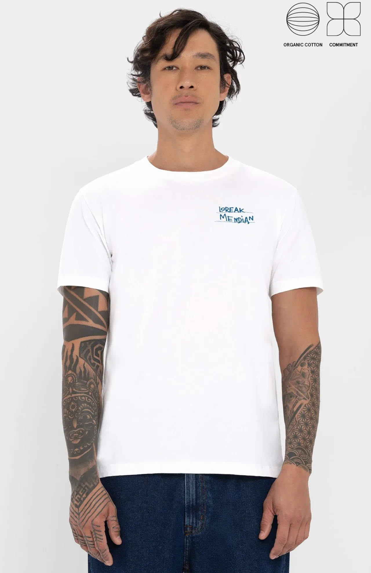 Loreak Mendian CAMISETA TAGLINE-Hombre Camisetas