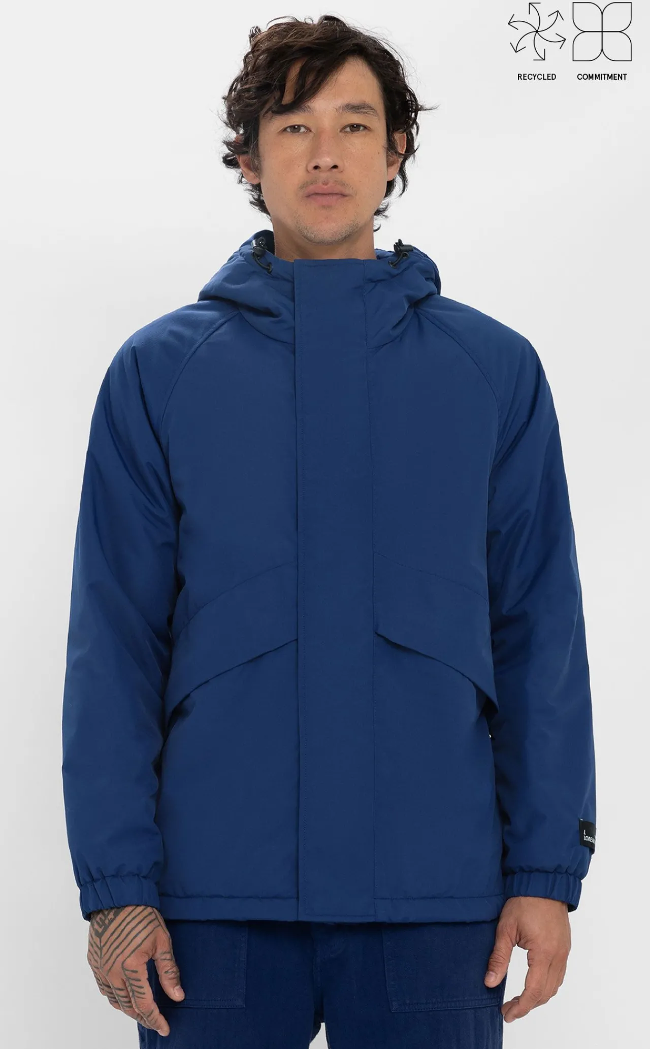 Loreak Mendian CHAQUETA LEIZE-Hombre Chaquetas Y Gabardinas