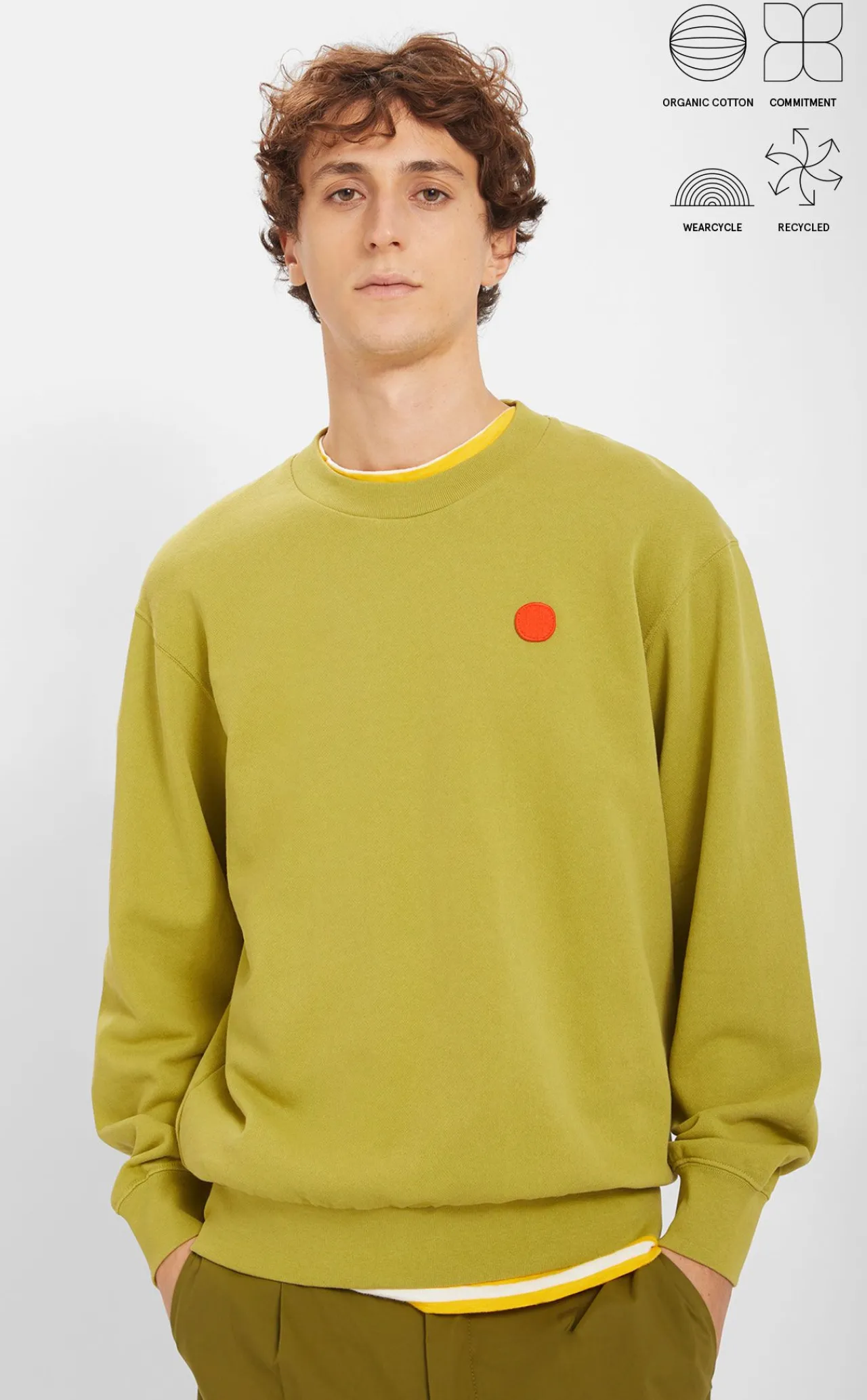 Loreak Mendian SUDADERA AKTIVISTA CREW M-Hombre Sudaderas