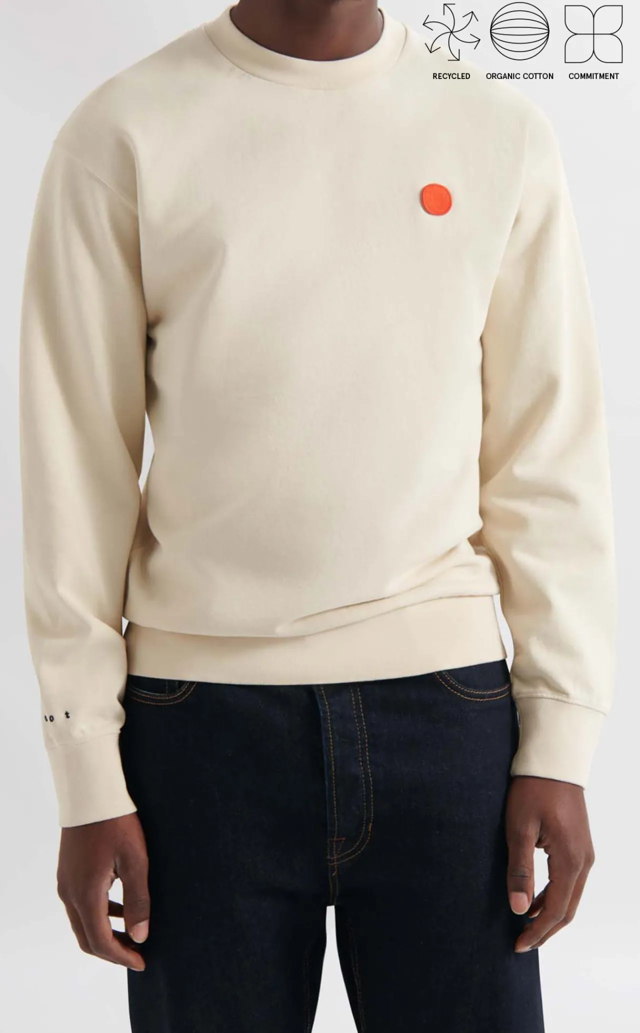 Loreak Mendian SUDADERA AKTIVISTA CREW M-Hombre Sudaderas