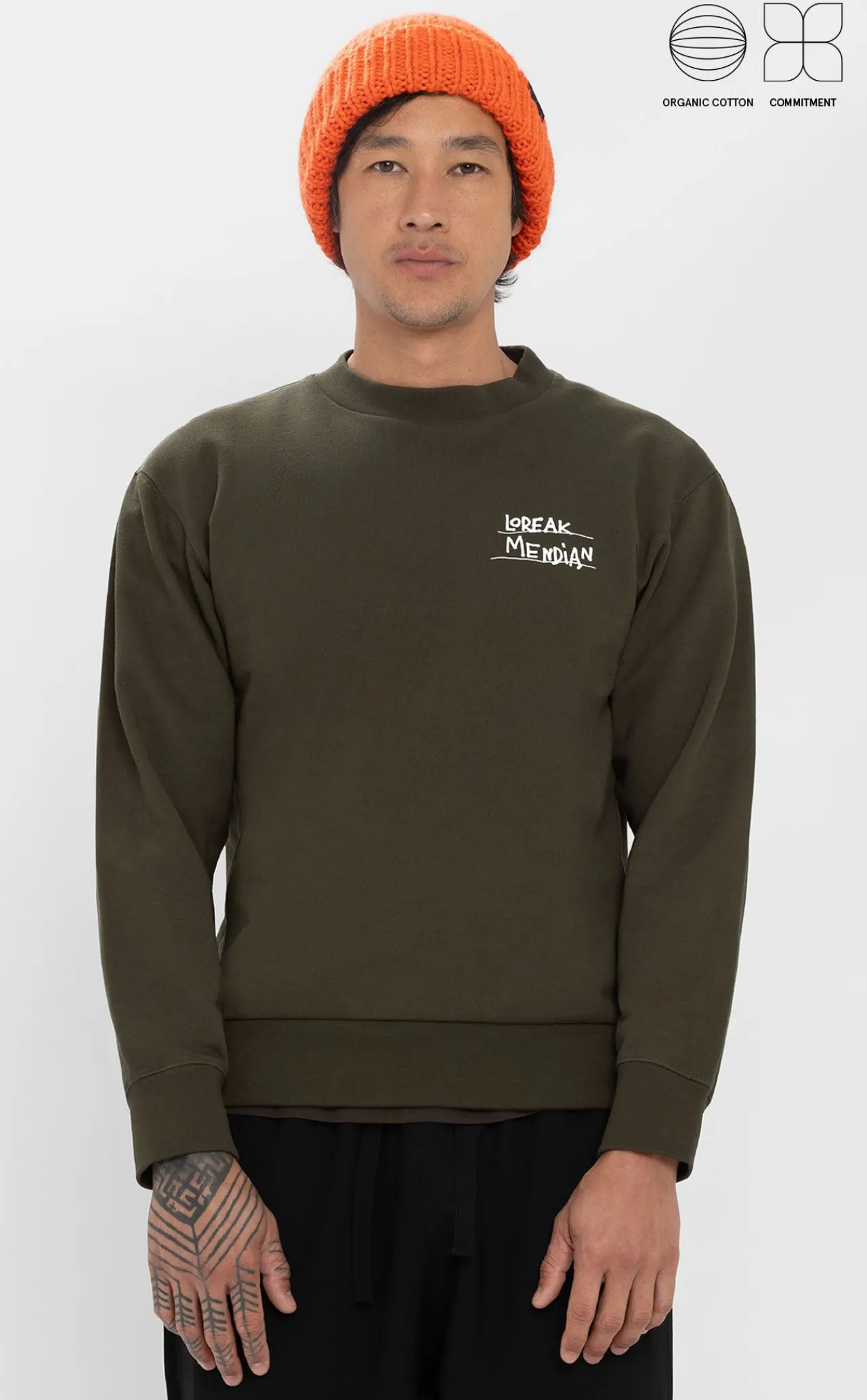 Loreak Mendian SUDADERA SW TAGLINE-Hombre Sudaderas