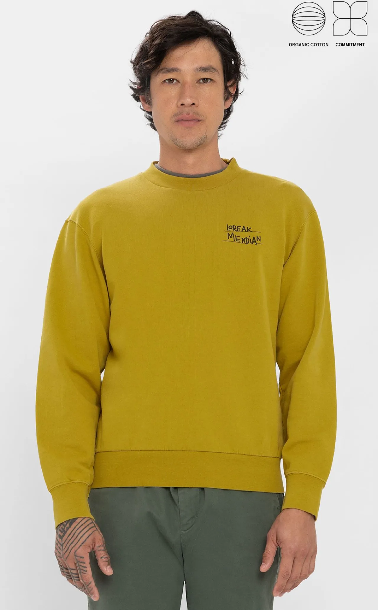Loreak Mendian SUDADERA SW TAGLINE-Hombre Sudaderas