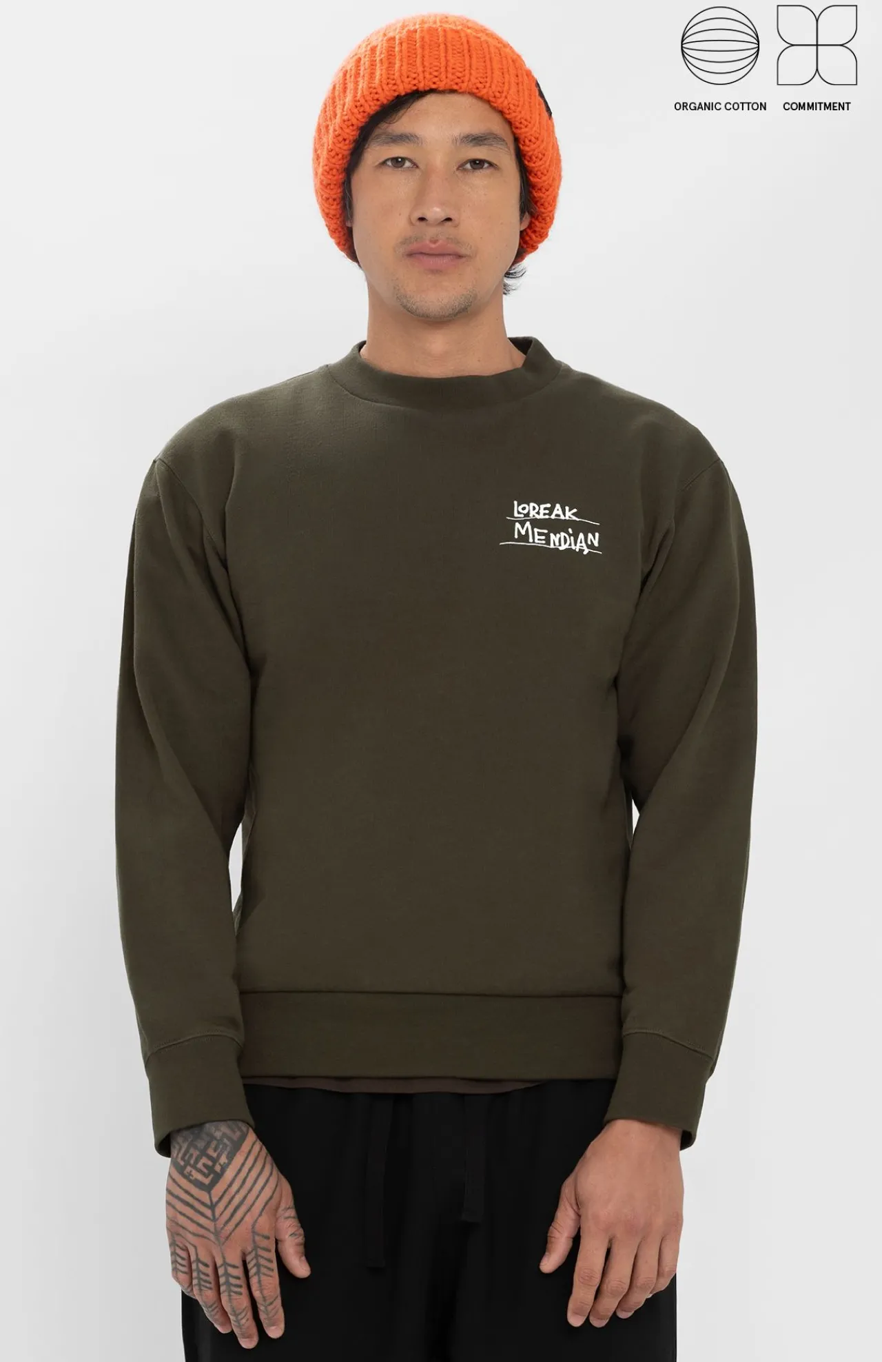 Loreak Mendian SUDADERA SW TAGLINE-Hombre Sudaderas