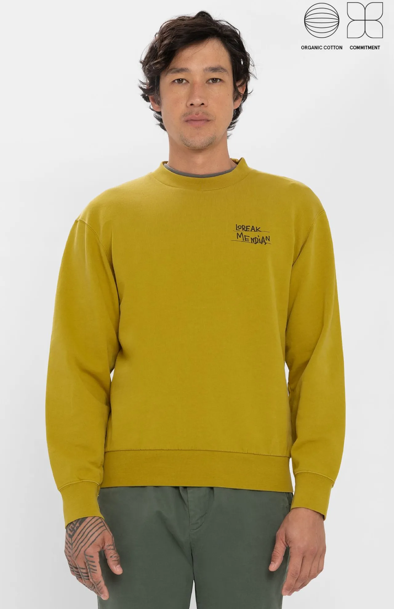 Loreak Mendian SUDADERA SW TAGLINE-Hombre Sudaderas
