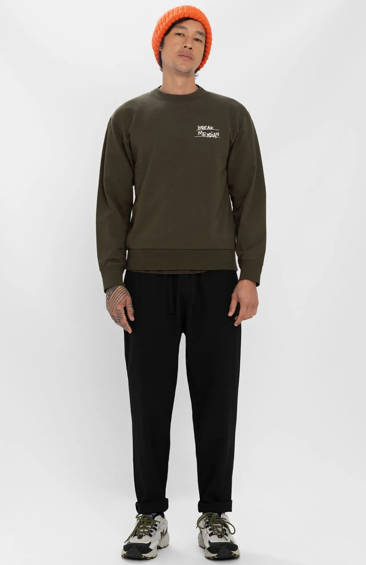 Loreak Mendian SUDADERA SW TAGLINE-Hombre Sudaderas